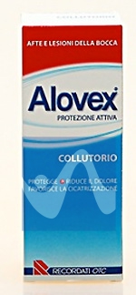 Alovex Linea Protezione Orale Colluttorio Lenitivo Lesioni Mucosa Orale 120 ml