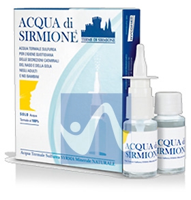 Acqua di Sirmione Protezione Vie Respiratorie Acqua Termale Spray 6 Flaconcini