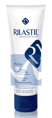 Rilastil Linea Man Gel-Crema Dopobarba Riequilibrante Lenitivo Uomo 75 ml