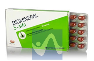 Biomineral Linea Hair Terapy 5-Alfa Integratore Capelli Deboli 30 Capsule