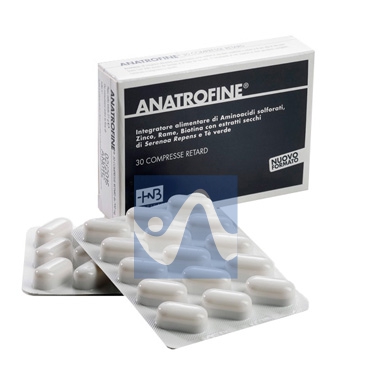 HNB Italia Linea Anatrofine Retard Integratore Anticaduta Capelli 30 Compresse