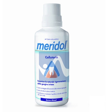 meridol Linea Igiene Dentale Quotidiana Collutorio Gengive Irritate 400 ml