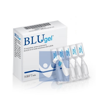 Sooft Italia Linea Salute degli Occhi Blu Gel A Collirio 15 Flaconcini Monodose