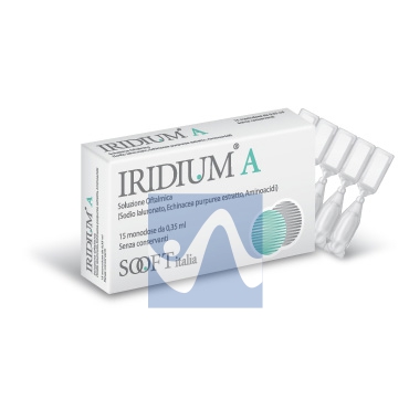 Sooft Italia Linea Salute degli Occhi Iridium A Collirio Protettivo 15Flaconcini