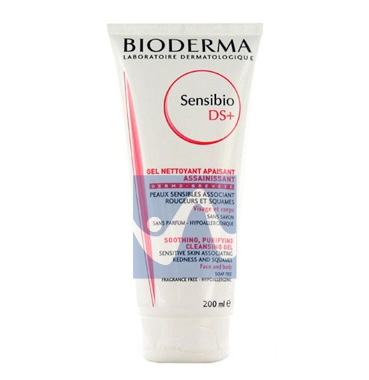 Bioderma Linea Sensibio DS+ Moussant Detergente Viso Anti-Irritazioni 200 ml