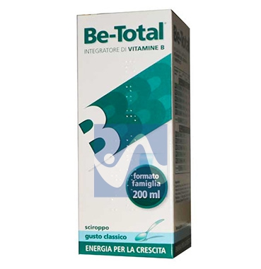 Betotal Plus Linea Bambini Sciroppo Integratore Vitamine B Gusto Classico 200 ml