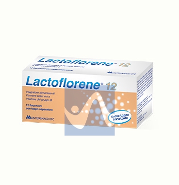 Lactoflorene Linea Fermenti Integratore di Fermenti Lattici 12 Flaconcini 10 ml