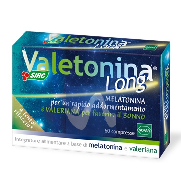 Sofar Linea Sonno e Relax Valetonina Long Integratore Alimentare 60 Compresse