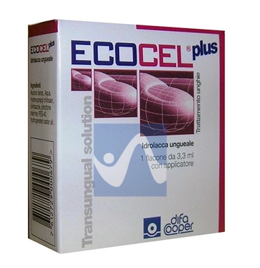 Difa Cooper Linea Unghie Sane ECOCEL Plus Idrolacca Ungueale Indurente 3,3 ml