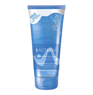 BioNike Linea Acteen Gel Detergente Purificante Trattamento Pelli Impure 150 ml