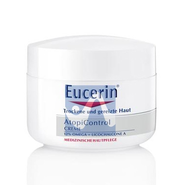 Eucerin Linea AtopiControl Crema Zone Specifiche Viso Corpo Pelli Atopiche 75 ml