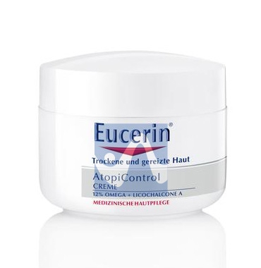 Eucerin Linea AtopiControl Crema Zone Specifiche Viso Corpo Pelli Atopiche 75 ml