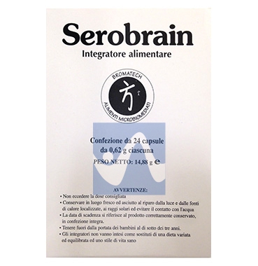 Bromatech Linea Benessere Energia Serobrain Integratore Alimentare 24 Capsule