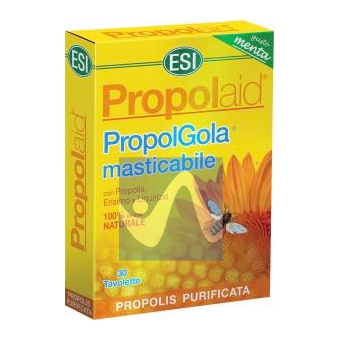 Esi Linea Protezione Inverno PropolAid PropolGola 30 Tavolette Masticabili Menta