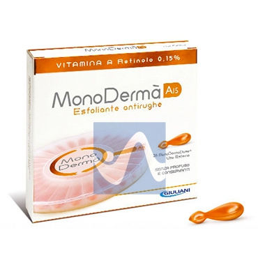 MonoDerm� Linea Vitamine A15 Trattamento Esfoliante Anti-Rughe 28 Ampolle