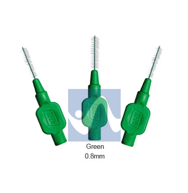 TePe Linea Cura Dentale Quotidiana 6 Scovolini Interdentali 0,8 Colore Verde
