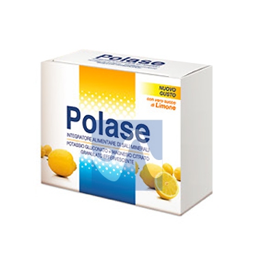 Polase Linea Sali Minerali Integratore Alimentare Granulato 12 Buste Limone