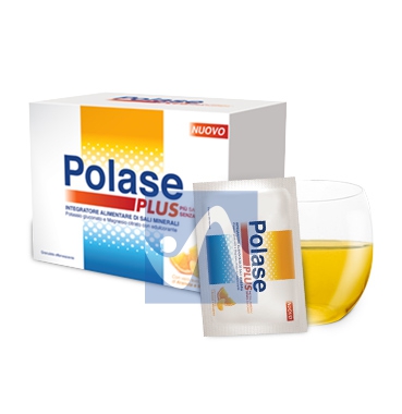 Polase Linea Sali Minerali Plus Integratore Senza Zucchero 24 Buste Arancia