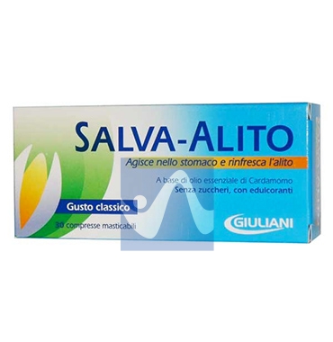 Giuliani Linea Digestione Sana Salva-Alito 30 Compresse Rinfrescanti Classiche