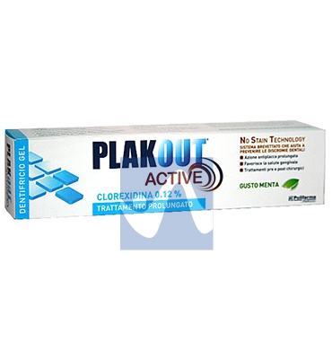 Polifarma Linea Igiene Dentale Quotidiana Plakout Active 0,12 Dentifricio 75 ml