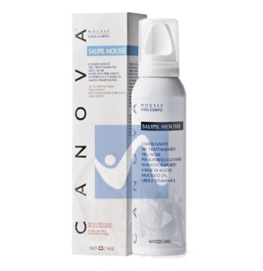 Canova Linea Pelli Miste e Grasse Salipil Mousse Esfoliante Viso e Corpo 150 ml