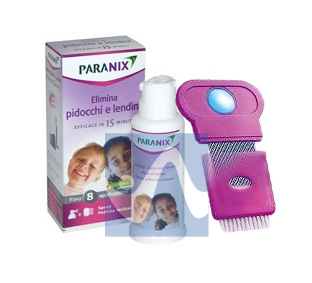Paranix Linea Anti-Pediculosi Paranix Spray Delicato Pidocchi 100 ml + Pettine