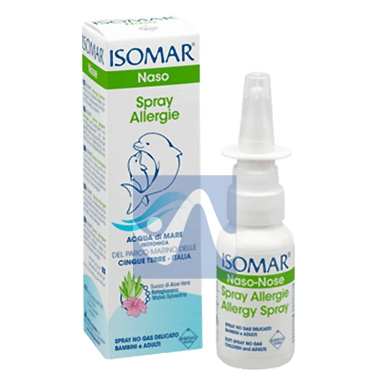 Isomar Linea Pulizia e Salute del Naso Isomar Spray Allergie Acqua di Mare 30 ml