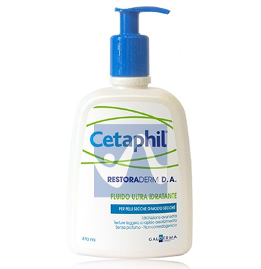 Cetaphil Linea Pelli Sensibili RestoraDerm Fluido Ultra Idratante Corpo 470 ml