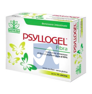 Nathura Linea Intestino Sano Psyllogel Fibra Integratore 20 Buste T al Limone