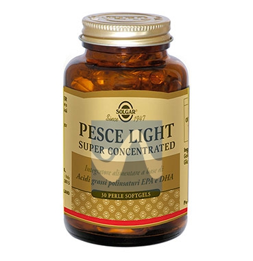 Solgar Linea Colesterolo Pesce Light Super Concentrated Integratore 30 Perle
