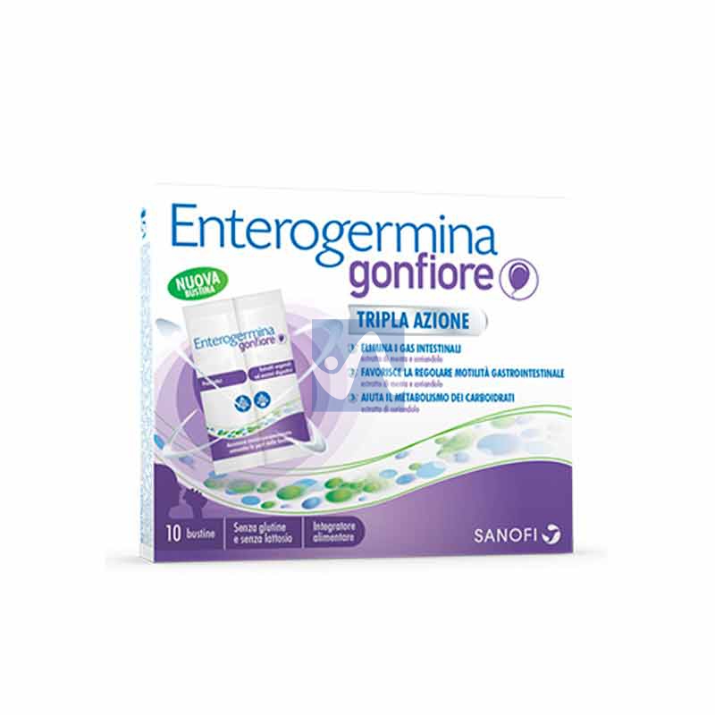 Sanofi Aventis Linea Intestino Sano Enterogermina Gonfiore Integratore 20 Buste