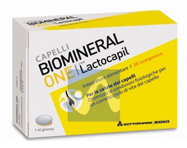 Biomineral Linea Hair Terapy One con Lactopil Plus Capelli Deboli 30 Compresse