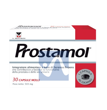 Menarini Linea Benessere Uomo Prostamol Integratore Alimentare 30 Capsule