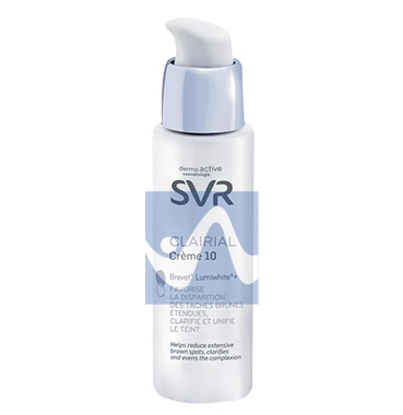 SVR Linea Clairial Creme 10 Trattamento Depigmentante Pelli Sensibili 40 ml