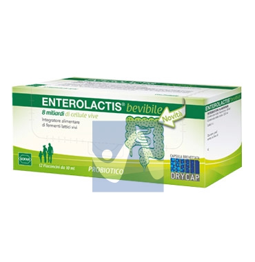 Sofar Linea Intestino Sano Enterolactis Integratore Fermenti Lattici 12 Fiale