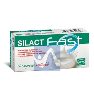 Sofar Linea Digestione Sana Silact Fast Integratore 30 Compresse Masticabili