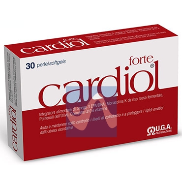 UGA Nutraceuticals Linea Salute del Cuore Cardiol Forte Integratore 30 Capsule