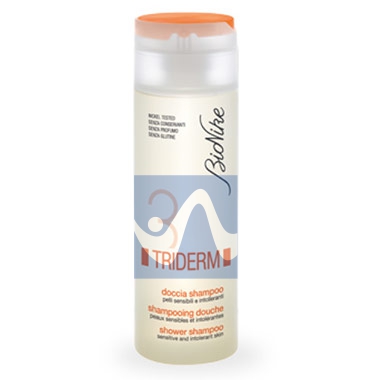 BioNike Triderm Linea Detergenza Quotidiana Doccia Shampoo Corpo e Capelli 400ml