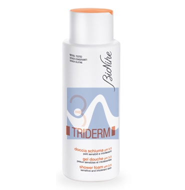 BioNike Triderm Linea Detergenza Quotidiana Doccia Schiuma Riacidificante 400 ml