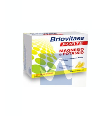 Briovitase Linea Vitamine Minerali Forte Magnesio Potassio Vitamina C 20 Buste