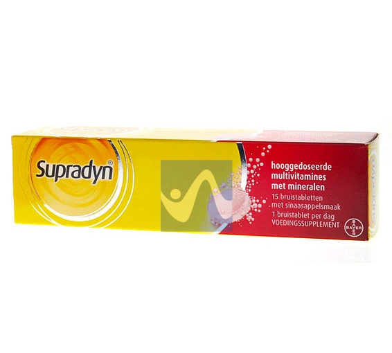 Supradyn Linea Vitamine Minerali Ricarica Integratore 15 Compresse Effervescenti