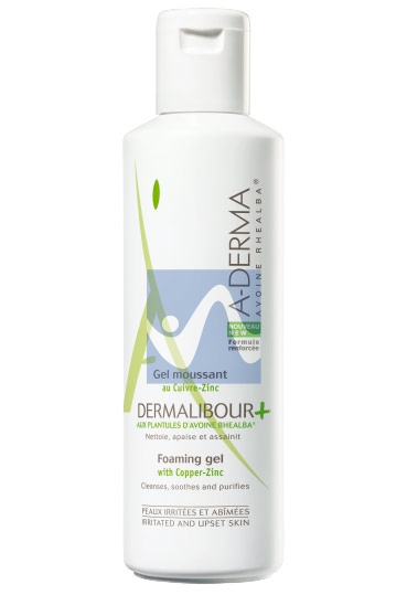 A-Derma Linea Dermalibour+ Ristrutturante Pelli Fragili Gel Detergente 250 ml