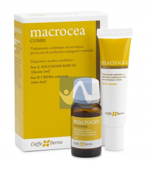 Cieffe Derma Linea Dispositivi Medici Macrocea Combi Trattamento Topico 5ml+8ml