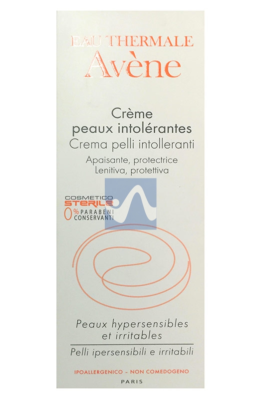 Avene Linea Essenziale Viso Pelli Intolleranti Crema Lenitiva Calmante 40 ml