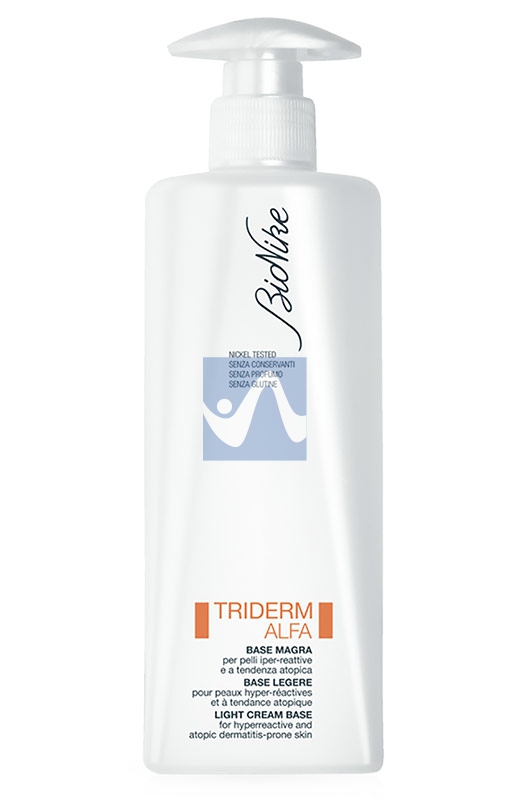BioNike Triderm Linea Alfa Base Magra Protettiva Ultra Leggera Idratante 500ml