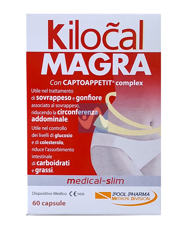 Kilocal Linea Dispositivi Medici Controllo del Peso Kilocal Magra 60 Capsule