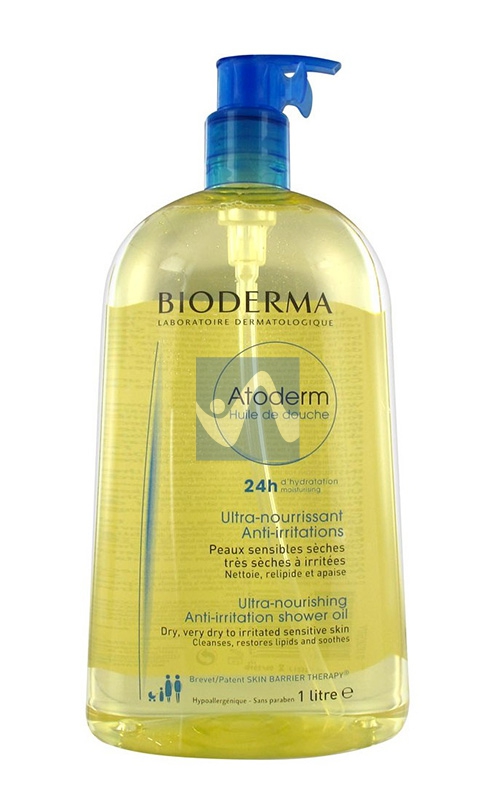 Bioderma Linea Pelli Secche Atoderm Olio Doccia Trattamento Quotidiano 1000 ml