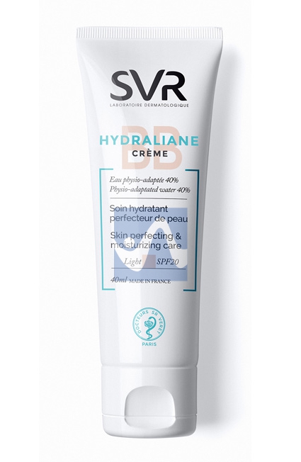SVR Linea Hydraliane Pelle Sensibile BB Cream SPF20 Idratante Chiaro 40 ml