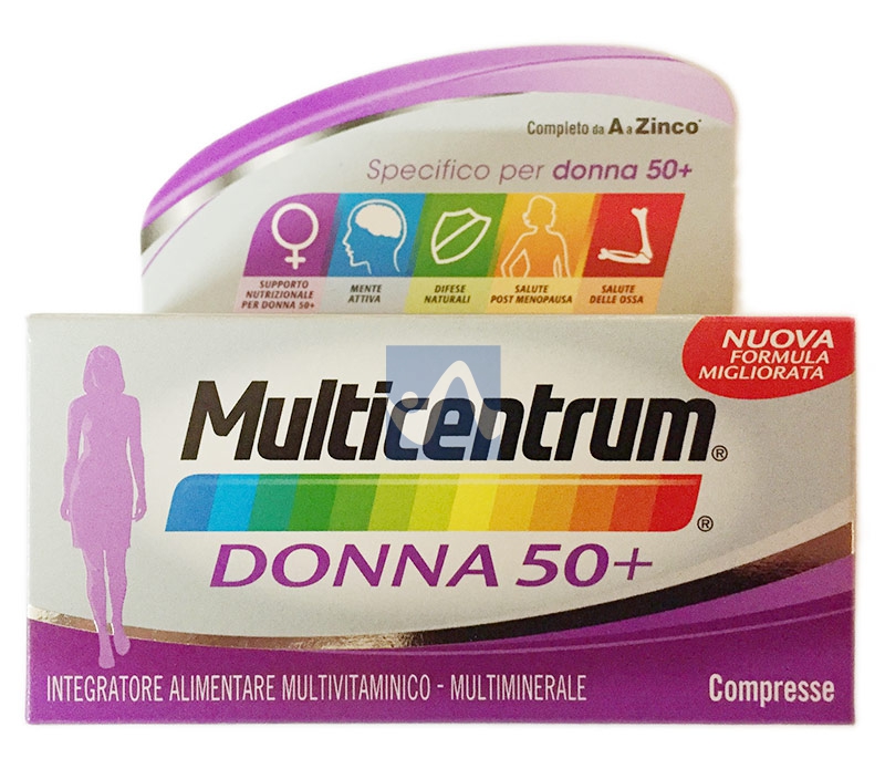 Multicentrum Vitamine Minerali Donna 50 Integratore