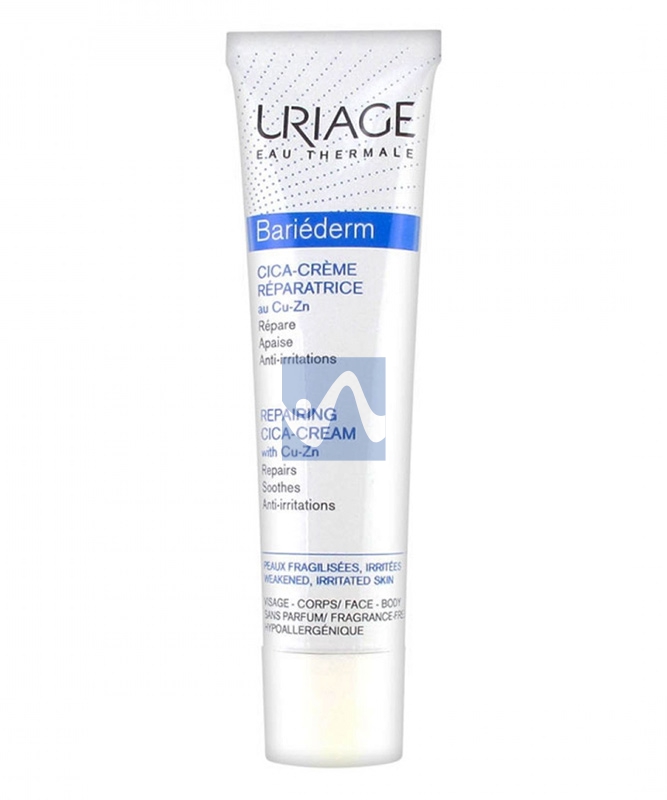 Uriage Linea Trattamenti di Riparazione Bariederm Cica-Crema Rame e Zinco 40 ml